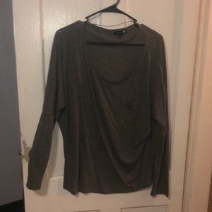 Cute lounge gray top